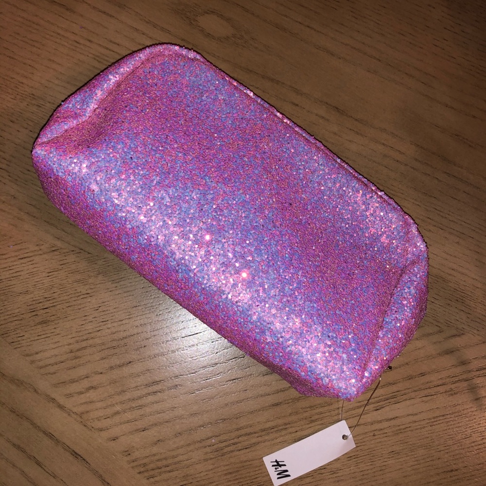Sparkly Pink Makeup Case